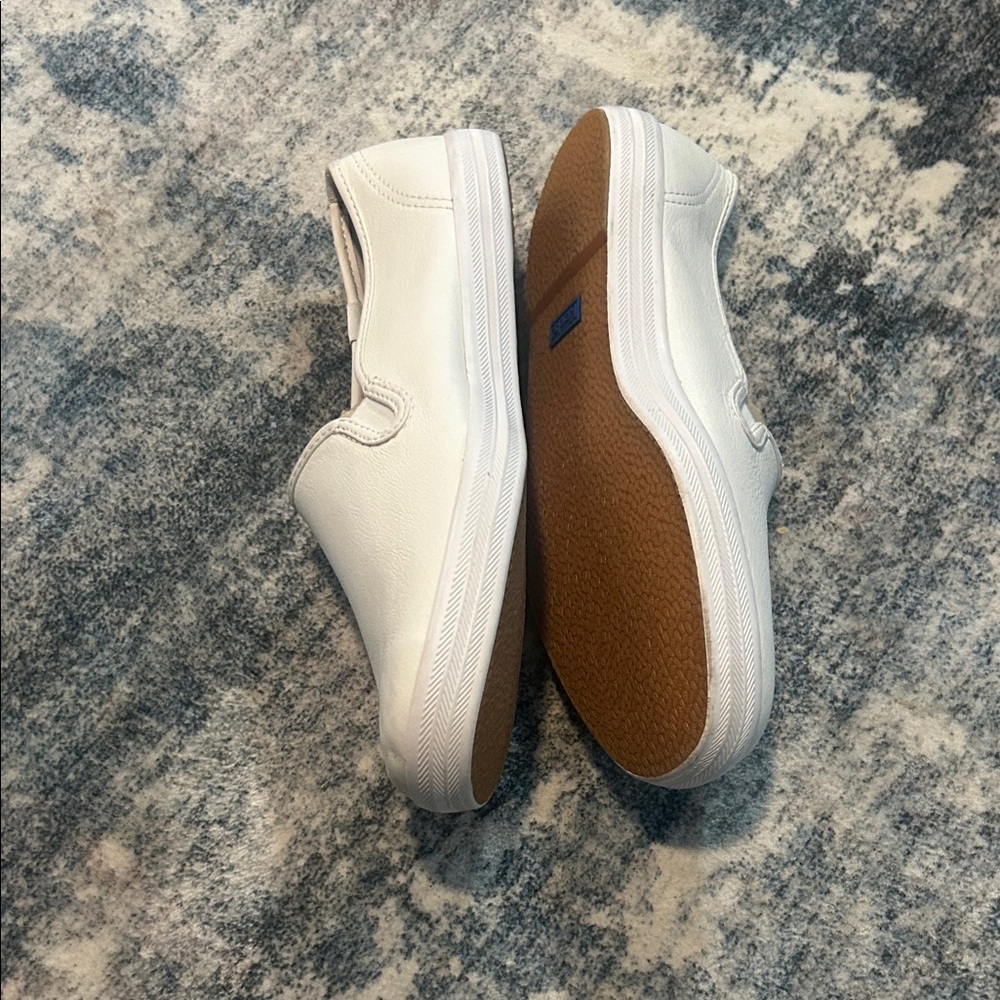 Keds  Classic White Slip-Ons - Picture 2 of 4